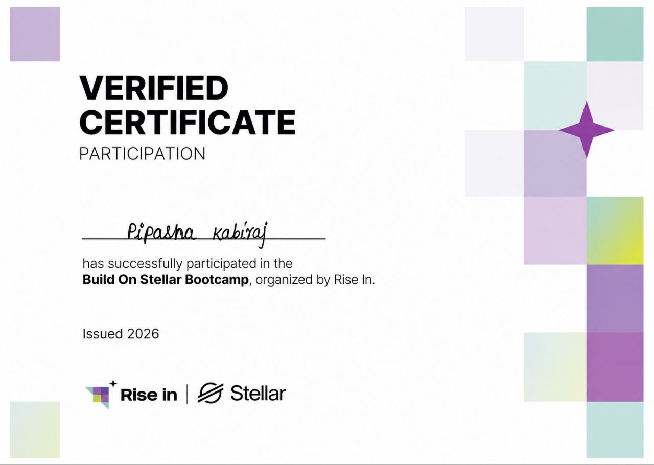 Achievement certificate 4